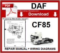 Daf CF85 Service Repair Workshop Manual download